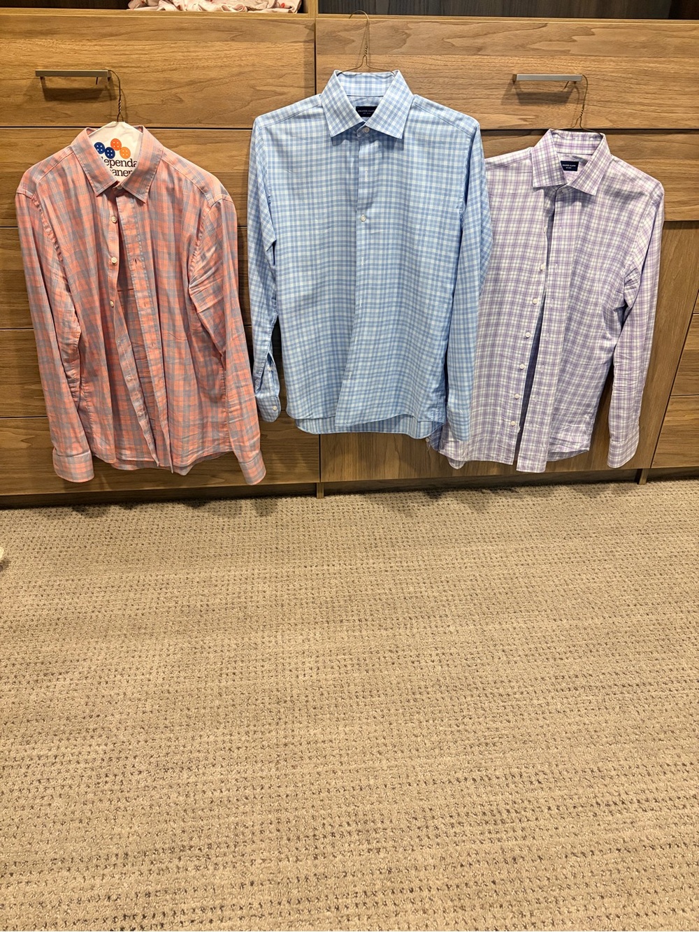 Men's Lightweight Dress Shirts (Set of Three)